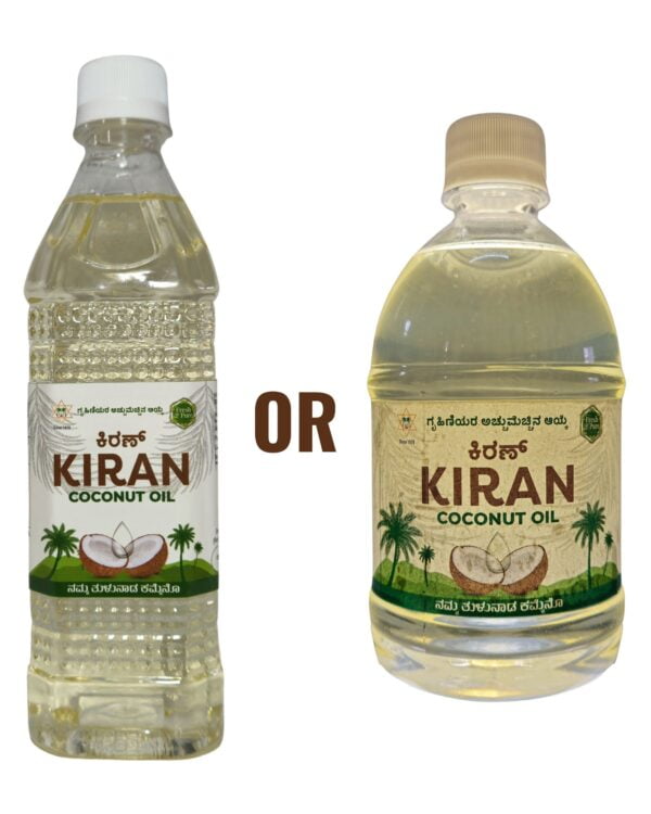 Kiran Coconut Oil Bottle 500ML