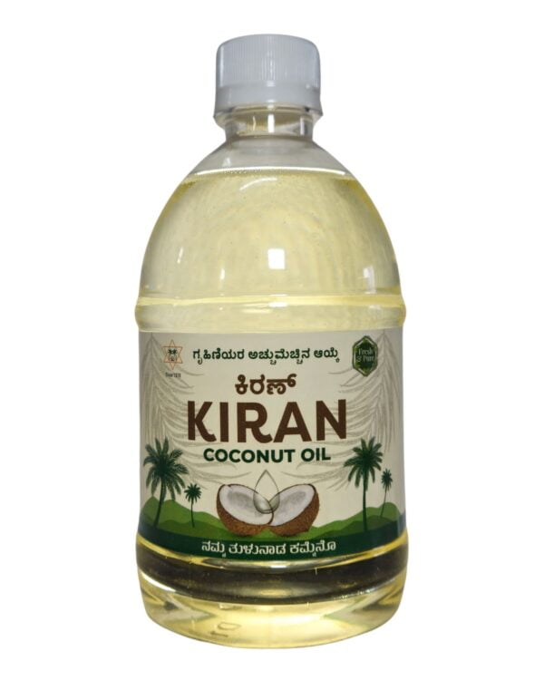 Kiran Coconut Oil Bottle 500ML - Image 5