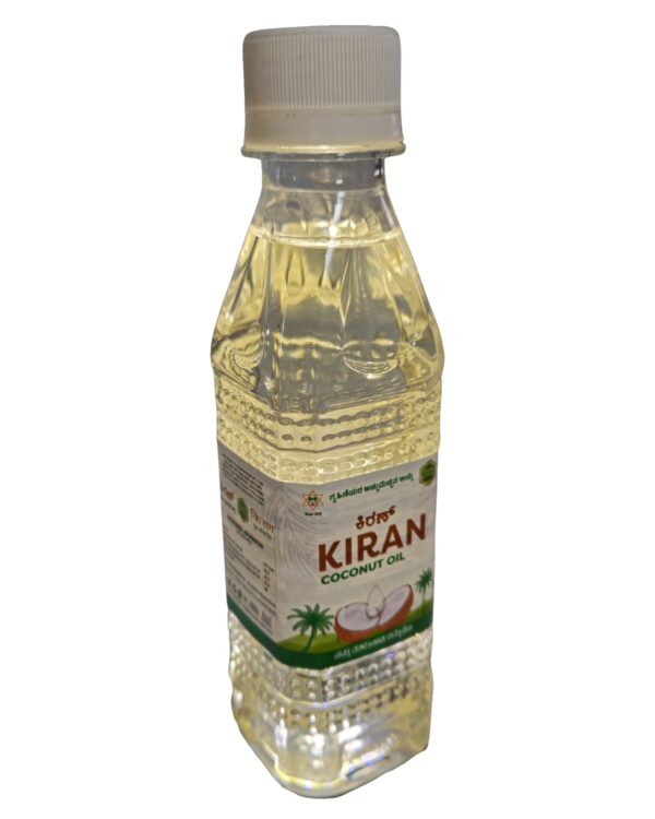 Kiran Coconut Oil Bottle 200ML - Image 2
