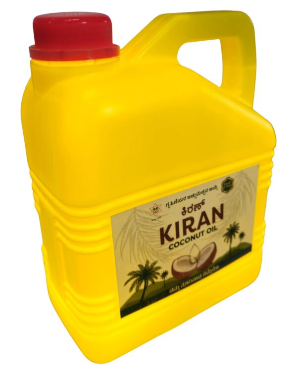 Kiran Coconut Oil Jar 2KG - Image 2