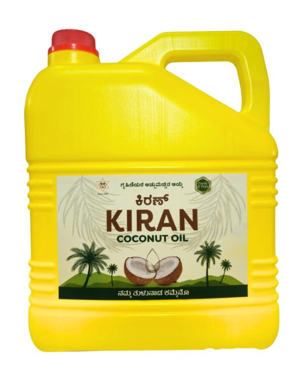 Kiran Coconut Oil Jar 5KG