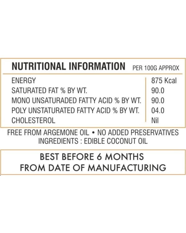 Kiran Coconut Oil Jar 2KG - Image 4
